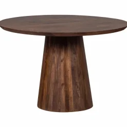 Woood Limit eetkamertafel rond mango hout walnoot ø130cm