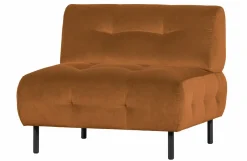 Woood Lloyd Fauteuil Gewassen Fluweel Cinnamon