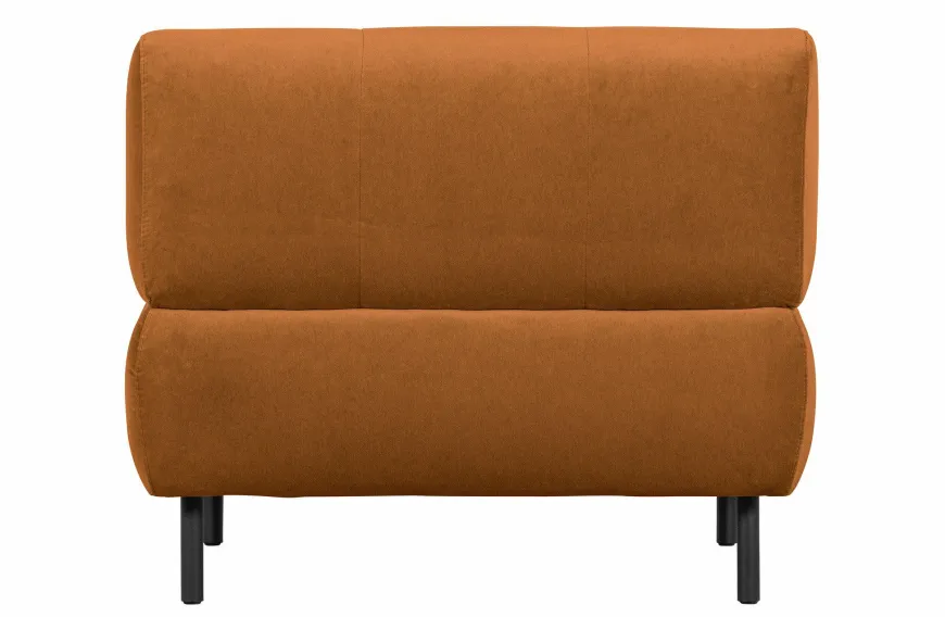 Woood Lloyd Fauteuil Gewassen Fluweel Cinnamon