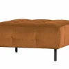 Woood Lloyd Hocker Gewassen Fluweel Cinnamon