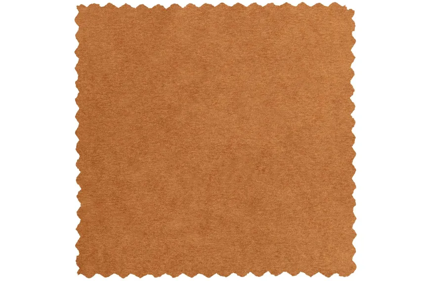 Woood Lloyd Hocker Gewassen Fluweel Cinnamon