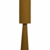 Woood LOFT vloerlamp metaal/boucle tapenade 130xO30CM