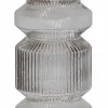 Woood Lyle Vaas Glas Licht Groen 35xØ13cm