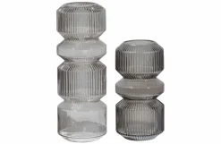 Woood Lyle Vaas Glas Licht Groen 35xØ13cm