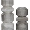 Woood Lyle Vaas Glas Warm Groen 25x?12cm