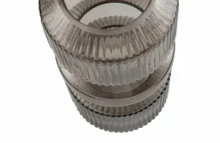 Woood Lyle Vaas Glas Warm Groen 25x?12cm