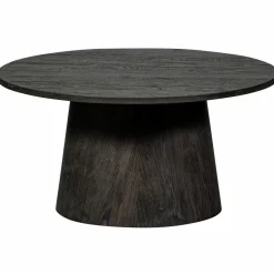 Woood Maan salontafel mdf donkerbruin 45xø60cm