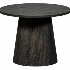 Woood Maan salontafel mdf donkerbruin 40xø80cm