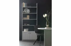 Woood Madu Boekenkast Grenen Wolkengrijs [fsc]
