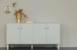 Woood Madu Dressoir Grenen Wolkengrijs [fsc]