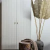 Woood Madu Garderobekast Grenen Wolkengrijs [fsc]