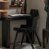 Woood Mael bureau/sidetable fineer zwart