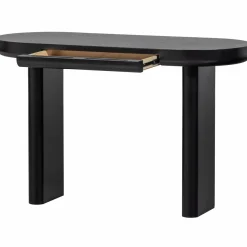 Woood Mael bureau/sidetable fineer zwart
