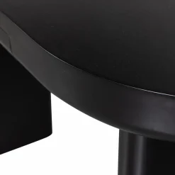 Woood Mael bureau/sidetable fineer zwart