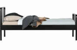 Woood Mees Bed Metaal Zwart 90x200 Cm