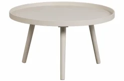 Woood Mesa Bijzettafel L Hout Antique Beige 34 X Ø 60