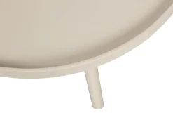 Woood Mesa Bijzettafel L Hout Antique Beige 34 X Ø 60