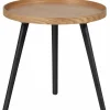 Woood Mesa Bijzettafel M Hout Naturel 45xØ45