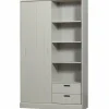 Woood Mila schuifdeurkast grenen dust [fsc]
