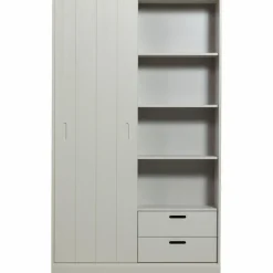 Woood Mila schuifdeurkast grenen dust [fsc]