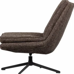 Woood Milaro draaifauteuil bruin melange