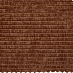 Woood Mojo Chaise Longue Bank Rechts Geweven Ribstof Roestbruin
