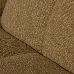 Woood MOJO chaise longue rechts boucle geel bruin melange