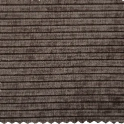 Woood Mojo Chaise Longue Bank Links Geweven Ribstof Bruin