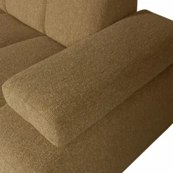 Woood MOJO chaise longue links boucle geel/bruin melange