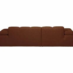 Woood MOJO chaise longue links boucle roestbruin melange