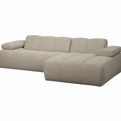 Woood MOJO chaise longue rechts boucle beige melange
