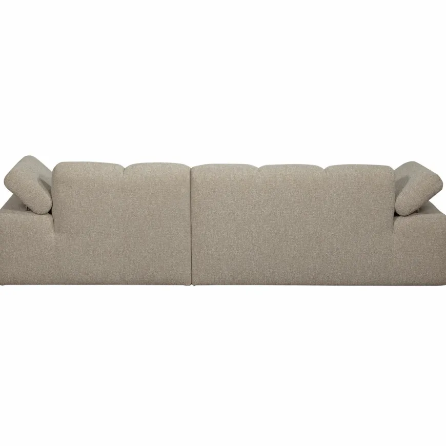 Woood MOJO chaise longue rechts boucle beige melange