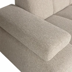 Woood MOJO chaise longue rechts boucle beige melange