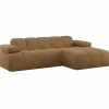 Woood Mojo Chaise Longue Bank Rechts Wollig Honinggeel