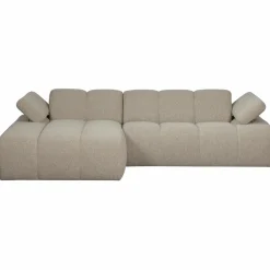 Woood MOJO chaise longue links boucle beige melange