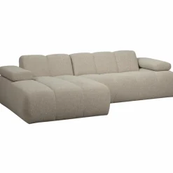 Woood MOJO chaise longue links boucle beige melange
