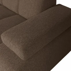 Woood MOJO chaise longue links boucle bruin melange