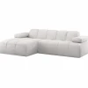 Woood Mojo Chaise Longue Bank Links Boucle Ecru Melange