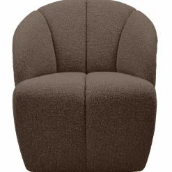 Woood MOJO draaifauteuil boucle bruin melange