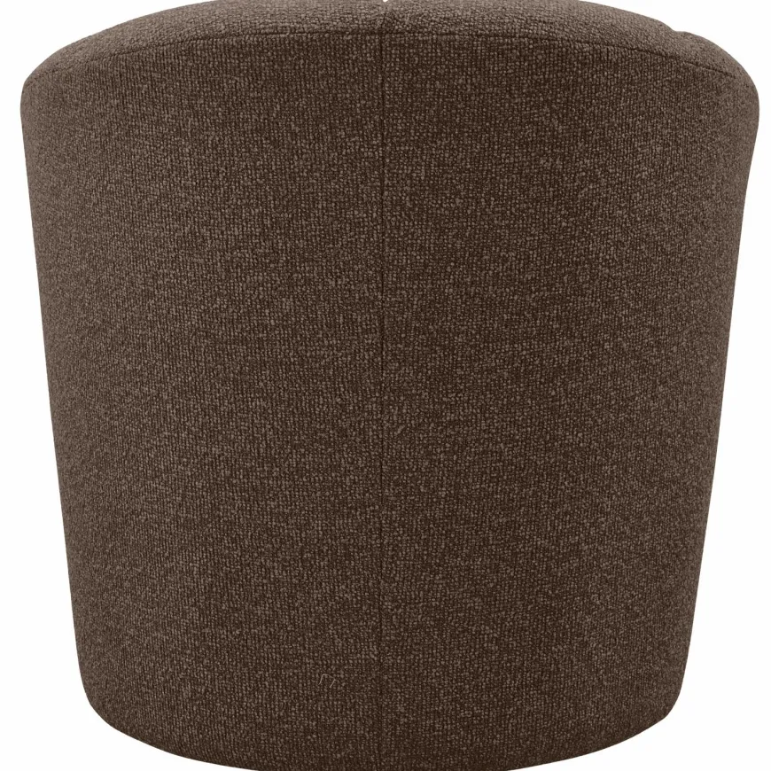 Woood MOJO draaifauteuil boucle bruin melange