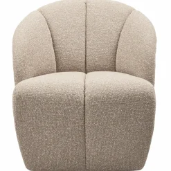 Woood MOJO draaifauteuil boucle beige melange