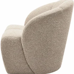 Woood MOJO draaifauteuil boucle beige melange