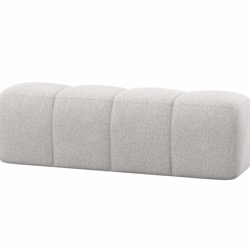 Woood Mojo Eetbankje 164 Cm Boucle Ecru Melange