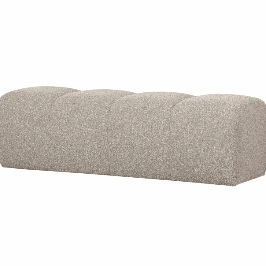 Woood MOJO eetbankje 164CM boucle beige melange