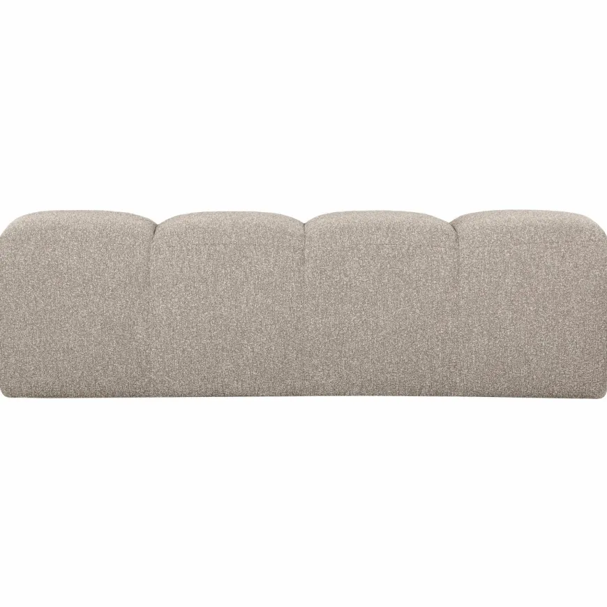 Woood MOJO eetbankje 164CM boucle beige melange