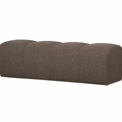 Woood MOJO eetbankje 164CM boucle bruin melange