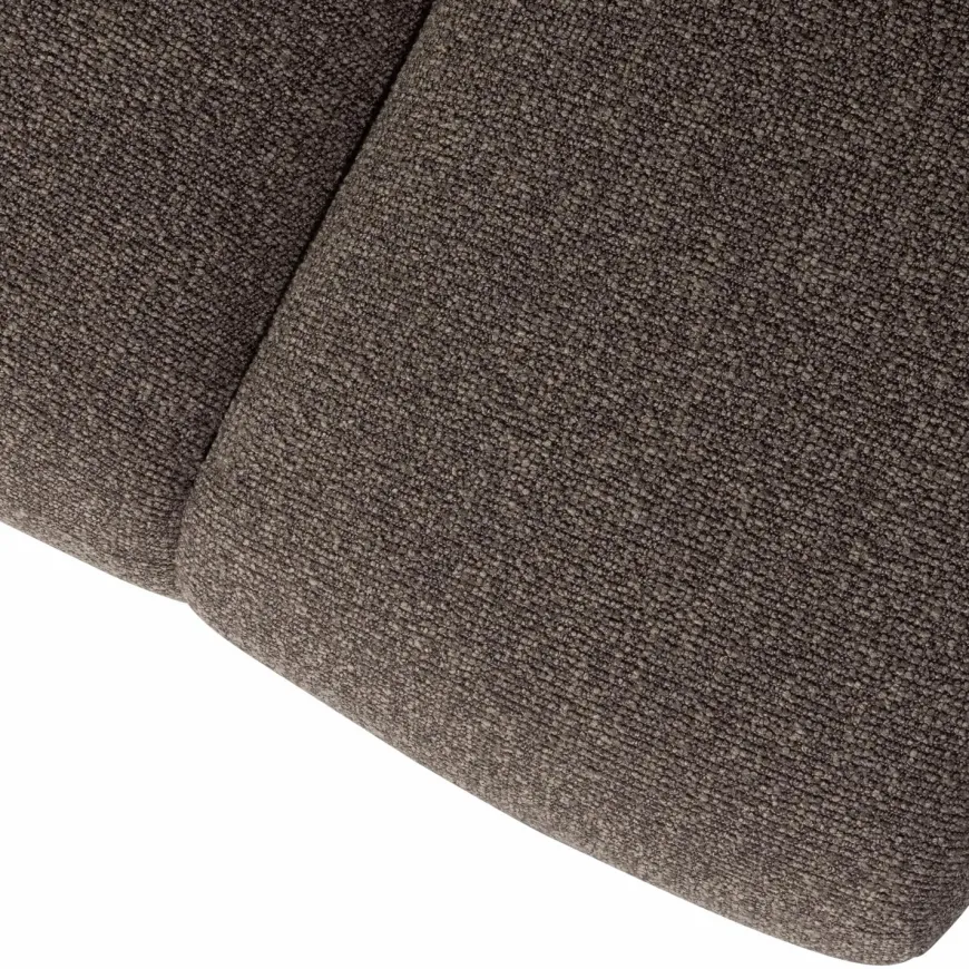 Woood MOJO eetbankje 164CM boucle bruin melange