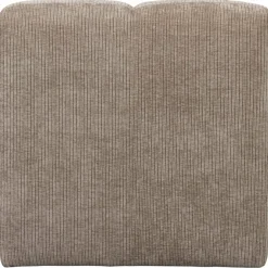 Woood MOJO eetbankje 84CM met rugleuning Ribstof donkerzand