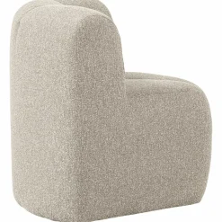 Woood Mojo Eetbankje Hoek Met Rugleuning Boucle Beige Melange