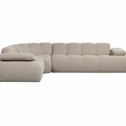 Woood Mojo Hoekbank Links Boucle Beige Melange